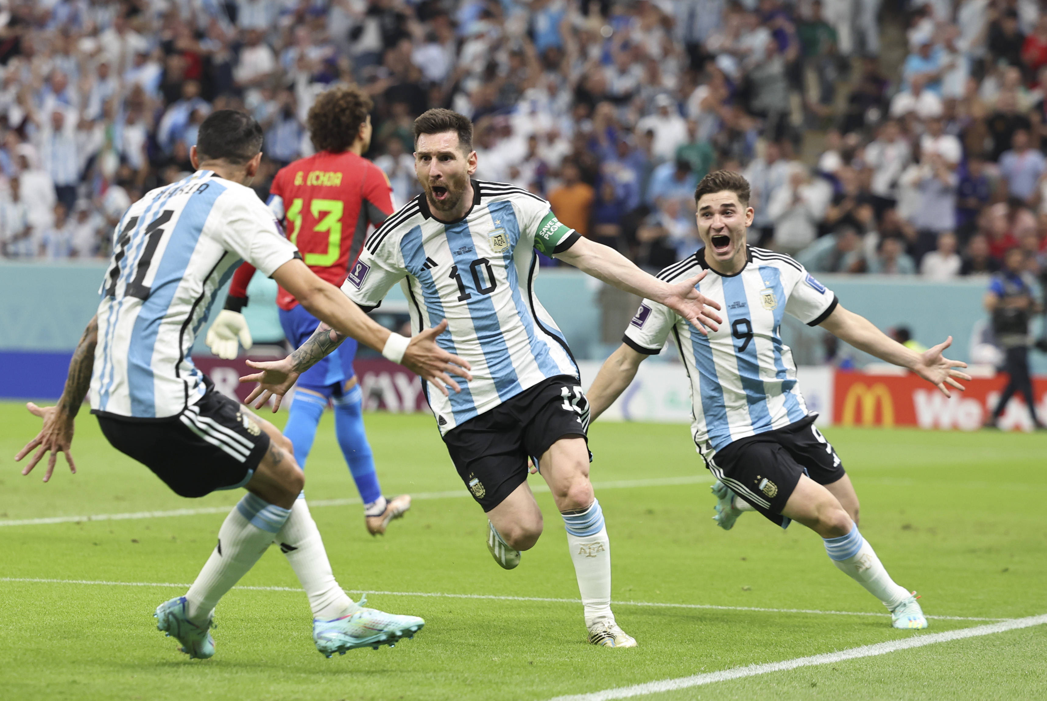 aoa体育课程-阿根廷队领先对手，确定晋级之路